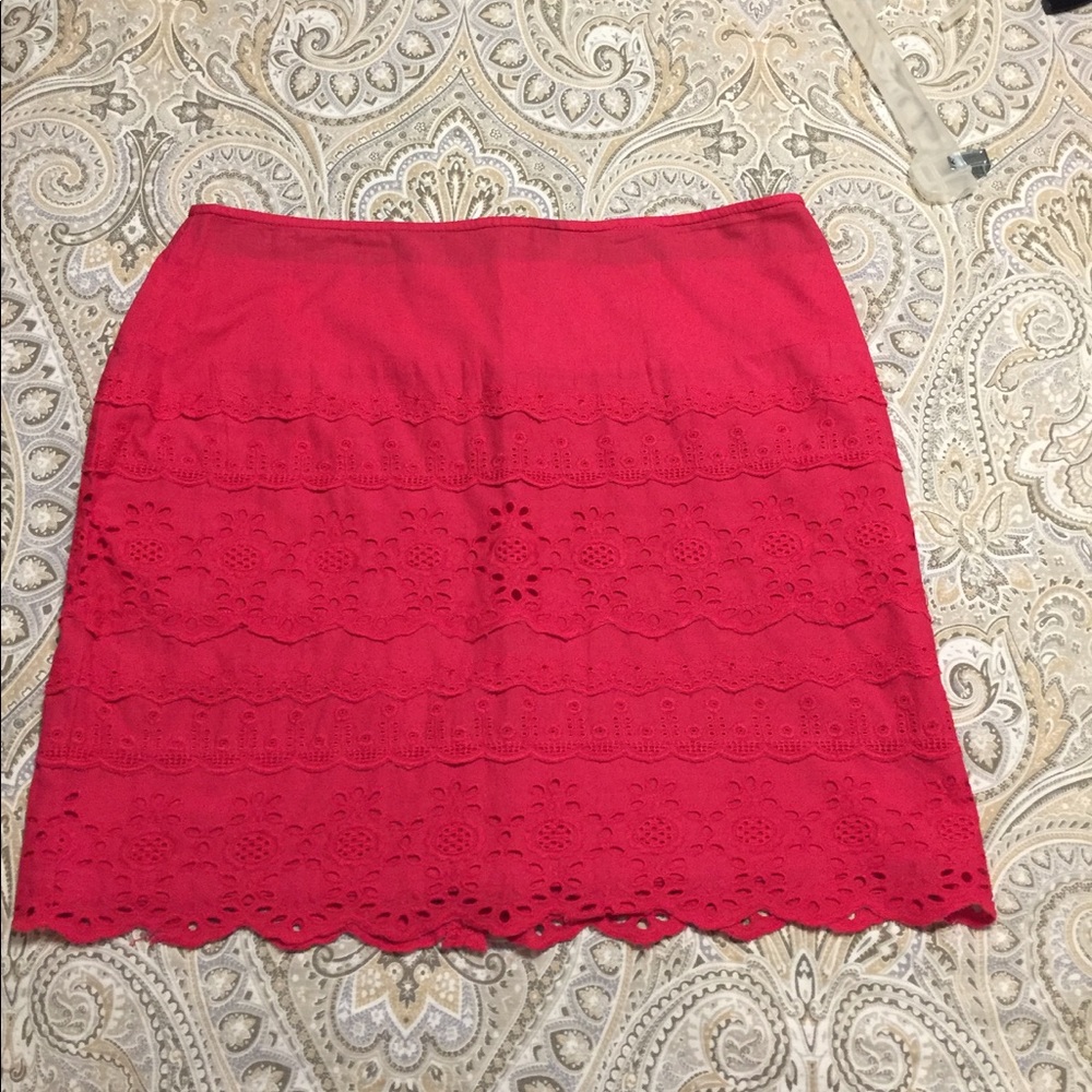 NWOT Pink lace mini
